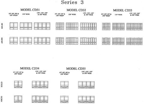 Clopay Garage Door Coachman Panel Designs Series Three