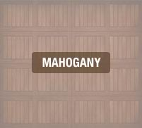 CHI Garage Doors Color Accents Mahogany